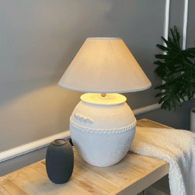 آباژور سفالی پتینه