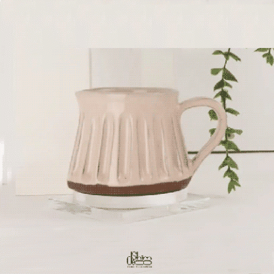 ماگ سفالی لعابی